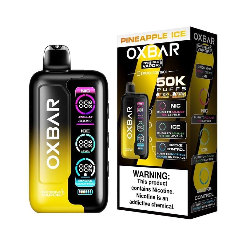Oxbar 50K Invisible Vapor - Pineapple Ice 🍍🧊